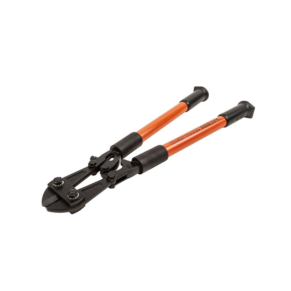 Klein Tools 63124 Bolt Cutter, Fiberglass Handle, 24-1/2-Inch