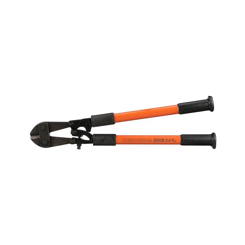 Klein Tools 63124 Bolt Cutter, Fiberglass Handle, 24-1/2-Inch