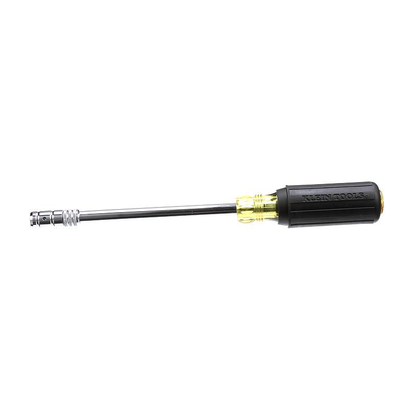Klein Tools 65129 2-In-1 Nut Driver, Hex Head Slide Drive, 6-Inch