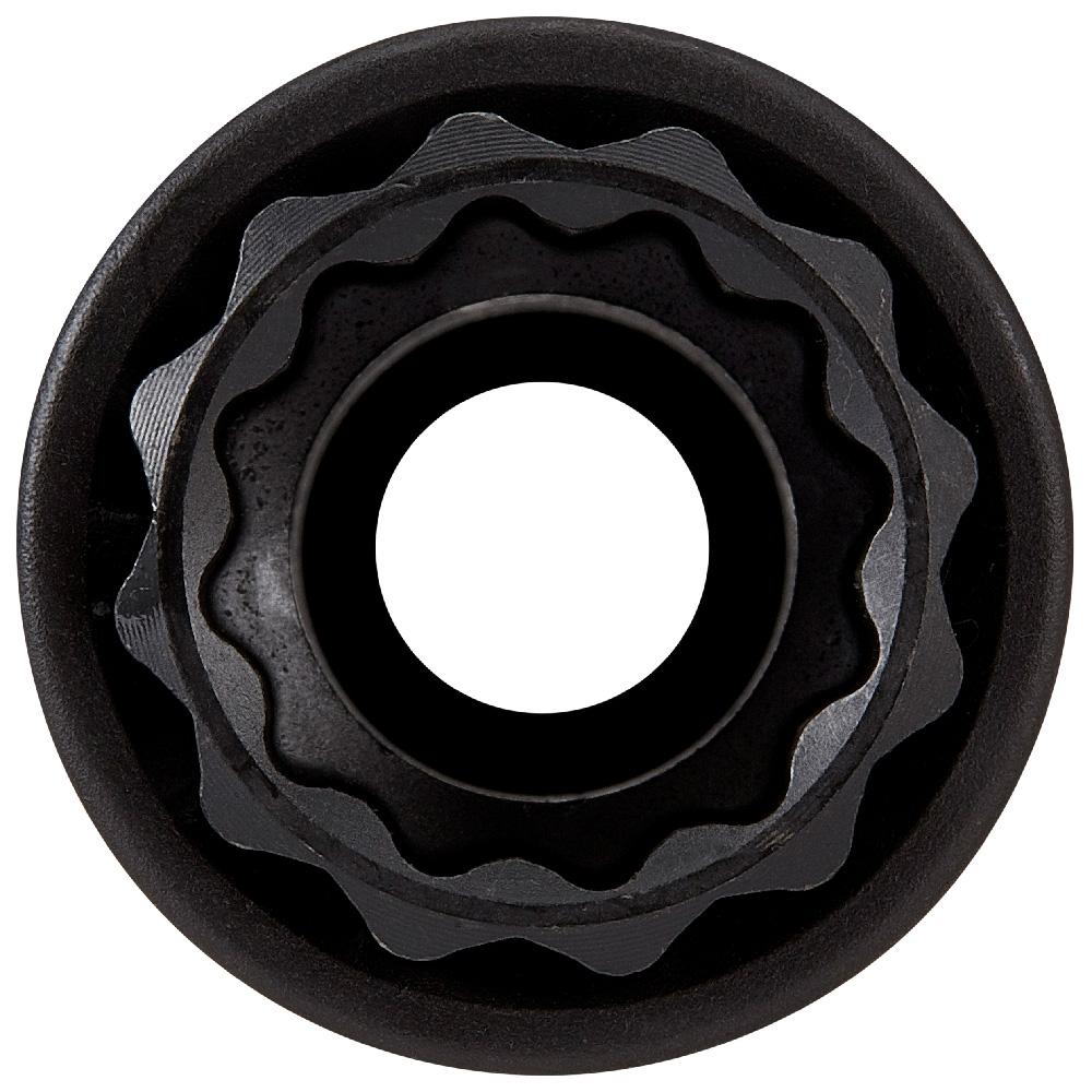 Klein Tools 66052E 2-In-1 Metric Impact Socket, 12-Point, 24 X 19 Mm