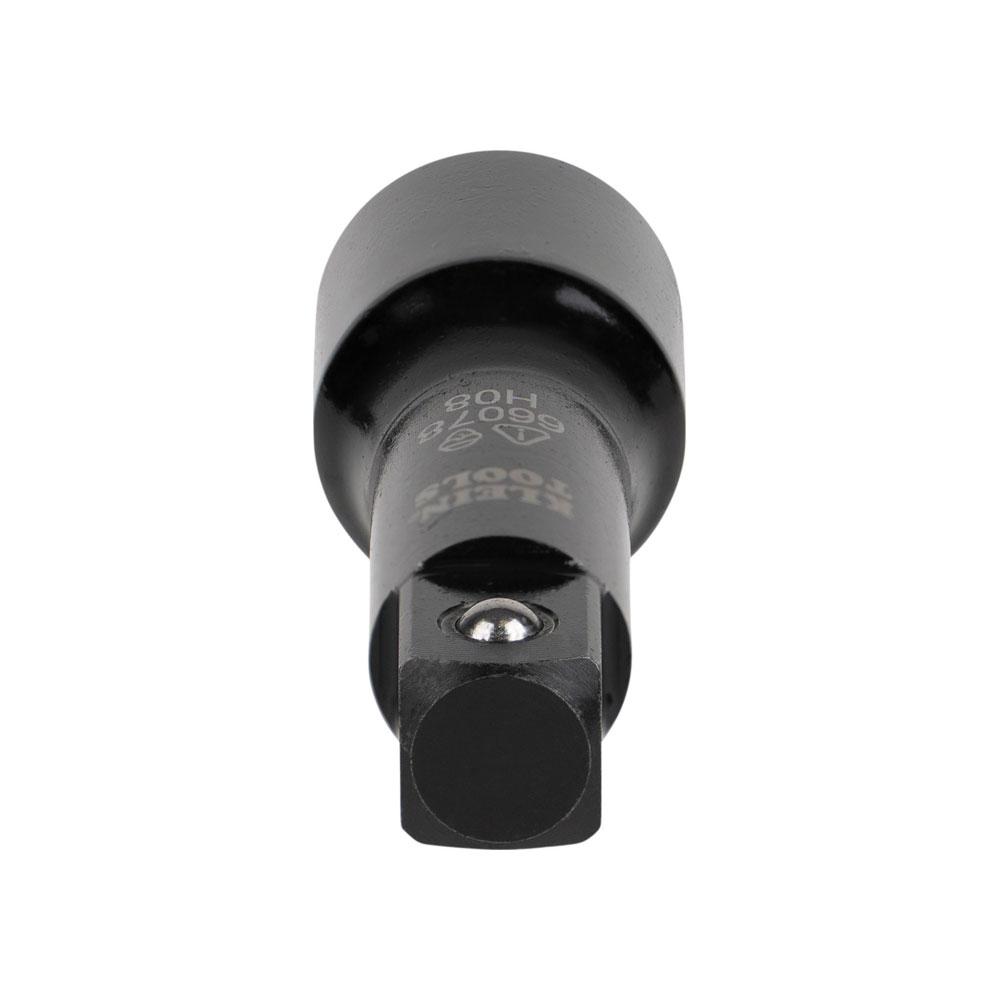 Klein Tools 66078 Flip Impact Socket Adapter, Large, 1/2 To 1/2-Inch
