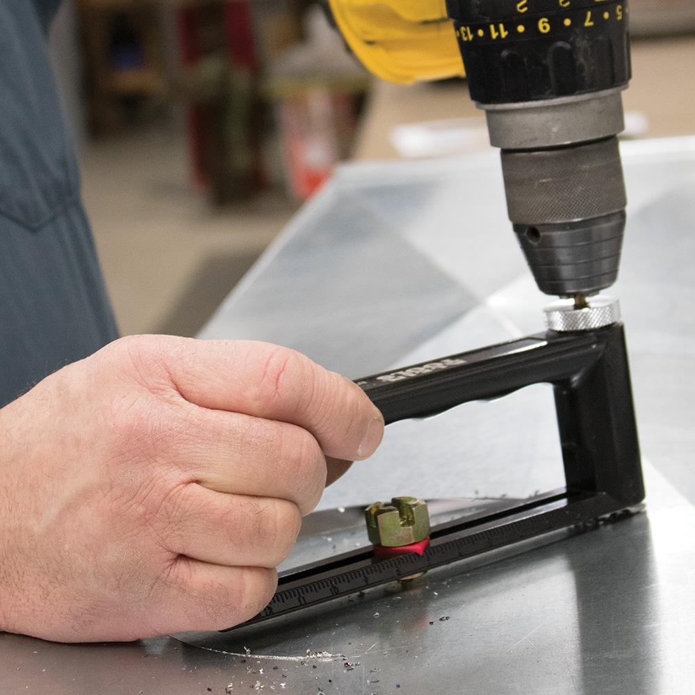 Klein Tools 89552 Hole Cutter For Duct And Sheet Metal, 2 To 12-Inch