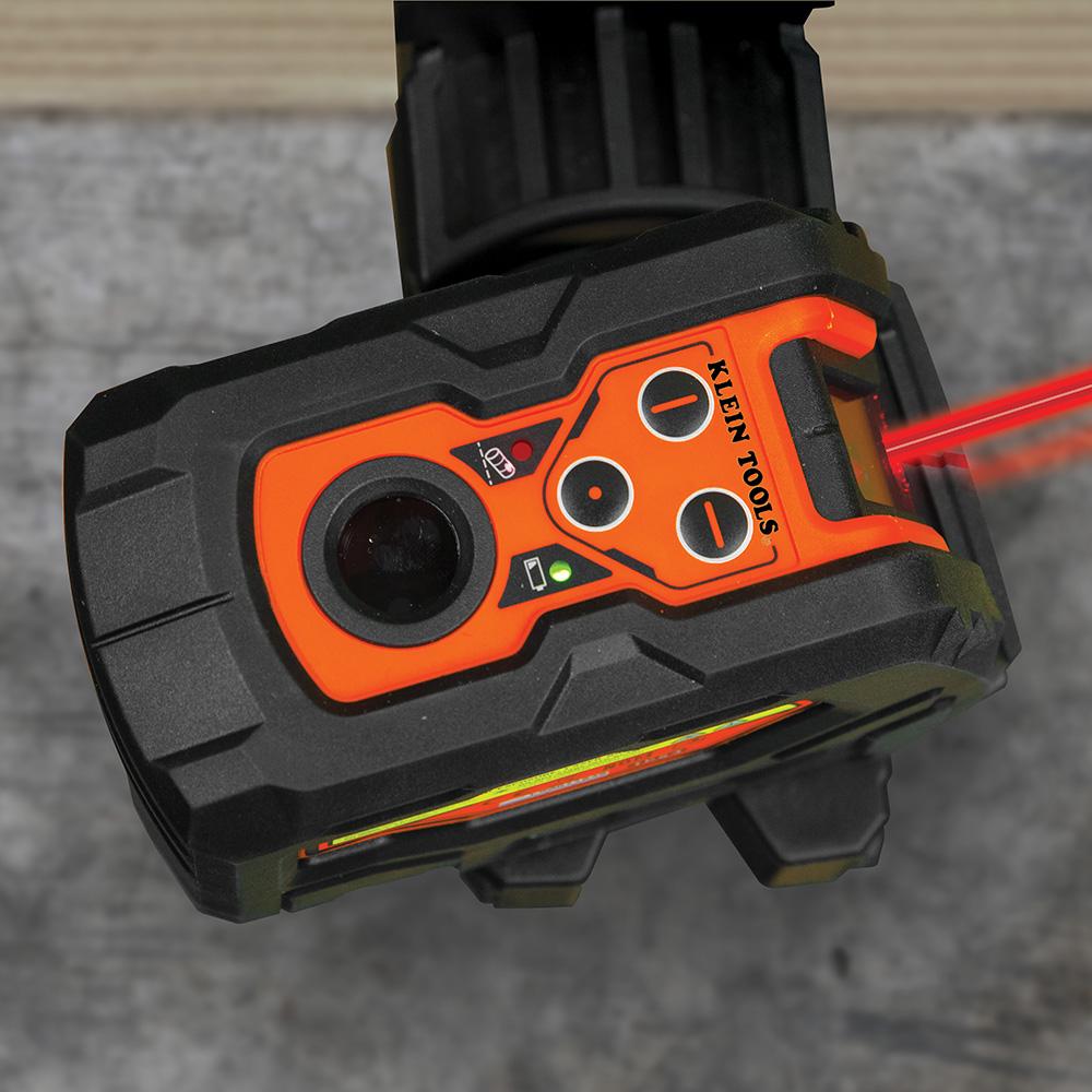 Klein Tools 93LCLS Laser Level, Self-Leveling Red Cross-Line Level And Red Plumb Spot
