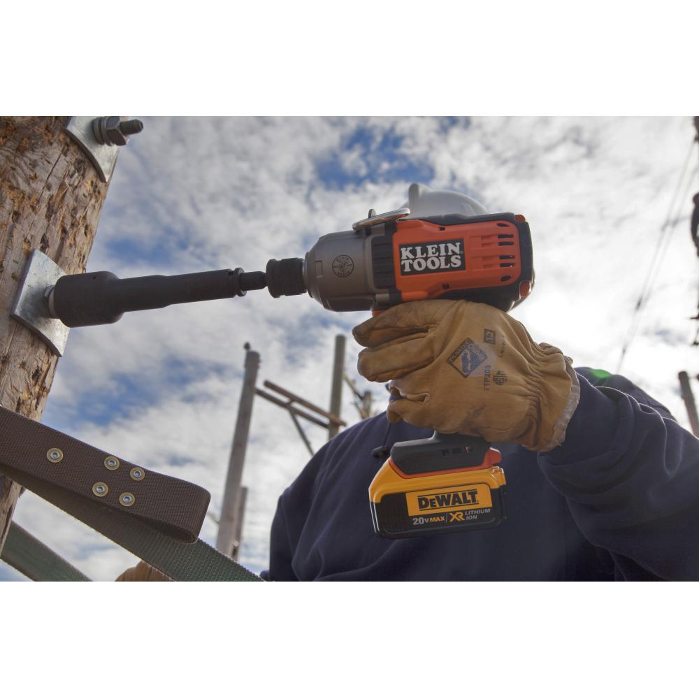 Klein Tools BAT20-7161 7/16-Inch Impact Wrench Kit