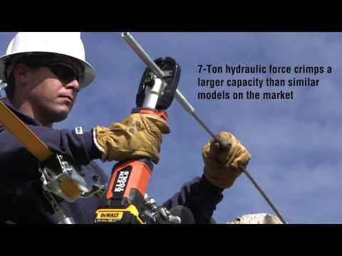 Klein Tools BAT207T4 Battery-Operated Cutter, Acsr, 2 Ah