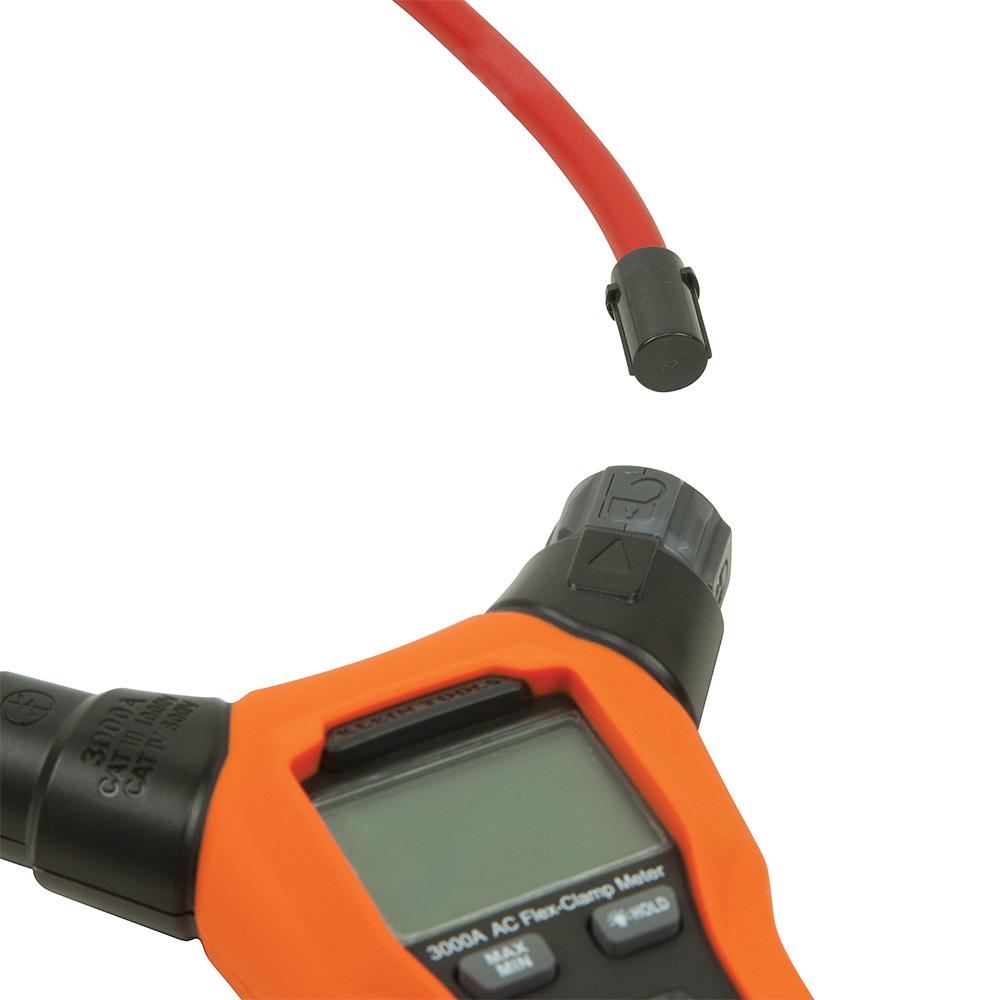 Klein Tools CL150 Clamp Meter, Digital Ac Electrical Tester With 18-Inch Flexible Clamp