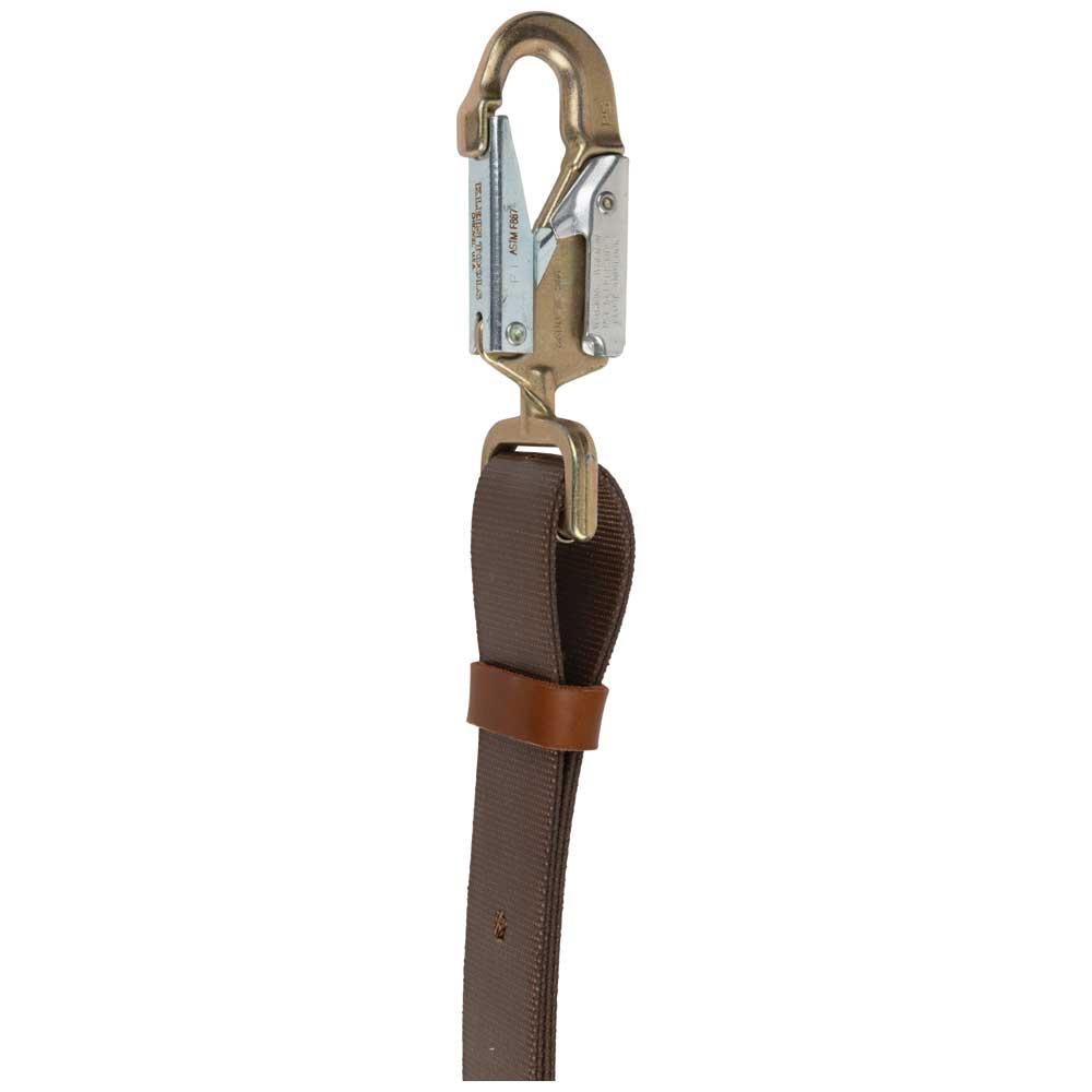 Klein Tools KG5295-7L Positioning Strap, 7-Foot With 6-1/2-Inch Snap Hook
