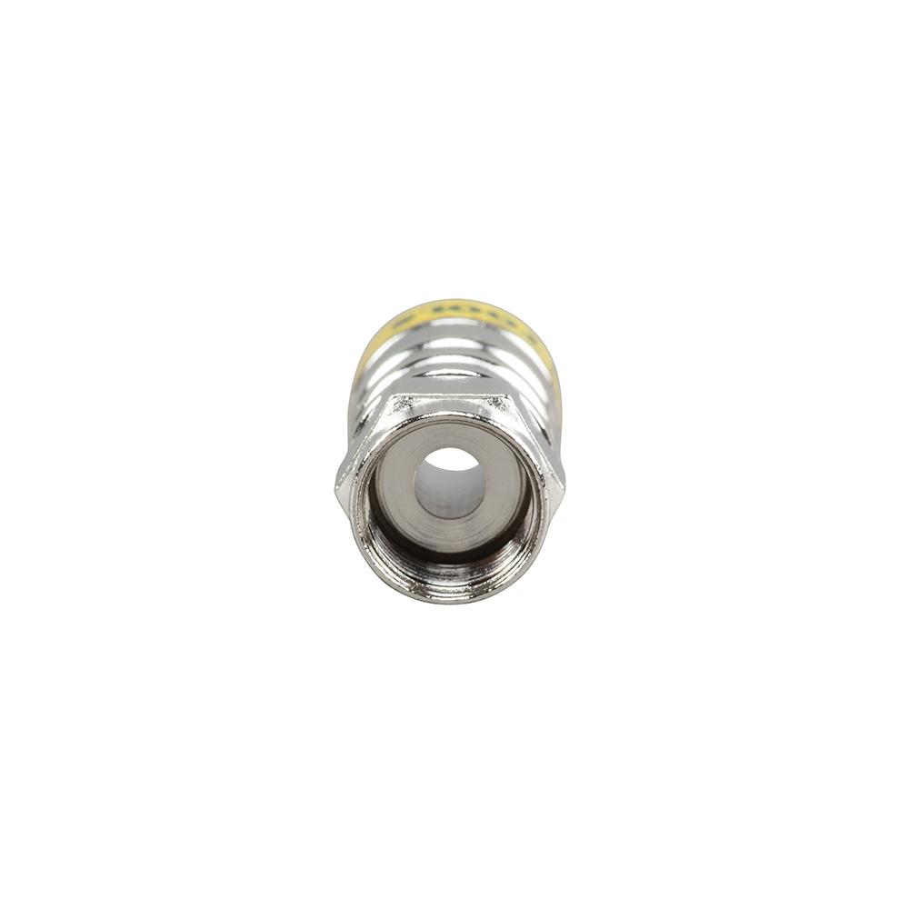 Klein Tools VDV812-627 Push-On F Connectors RG6/6Q 10-Pack