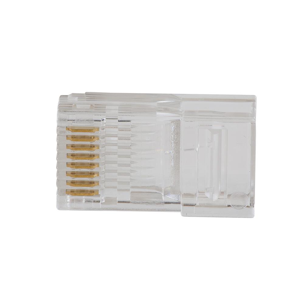 Klein Tools VDV826-763 Pass-Thru Modular Data Plugs, Rj45-Cat6, 200-Pack