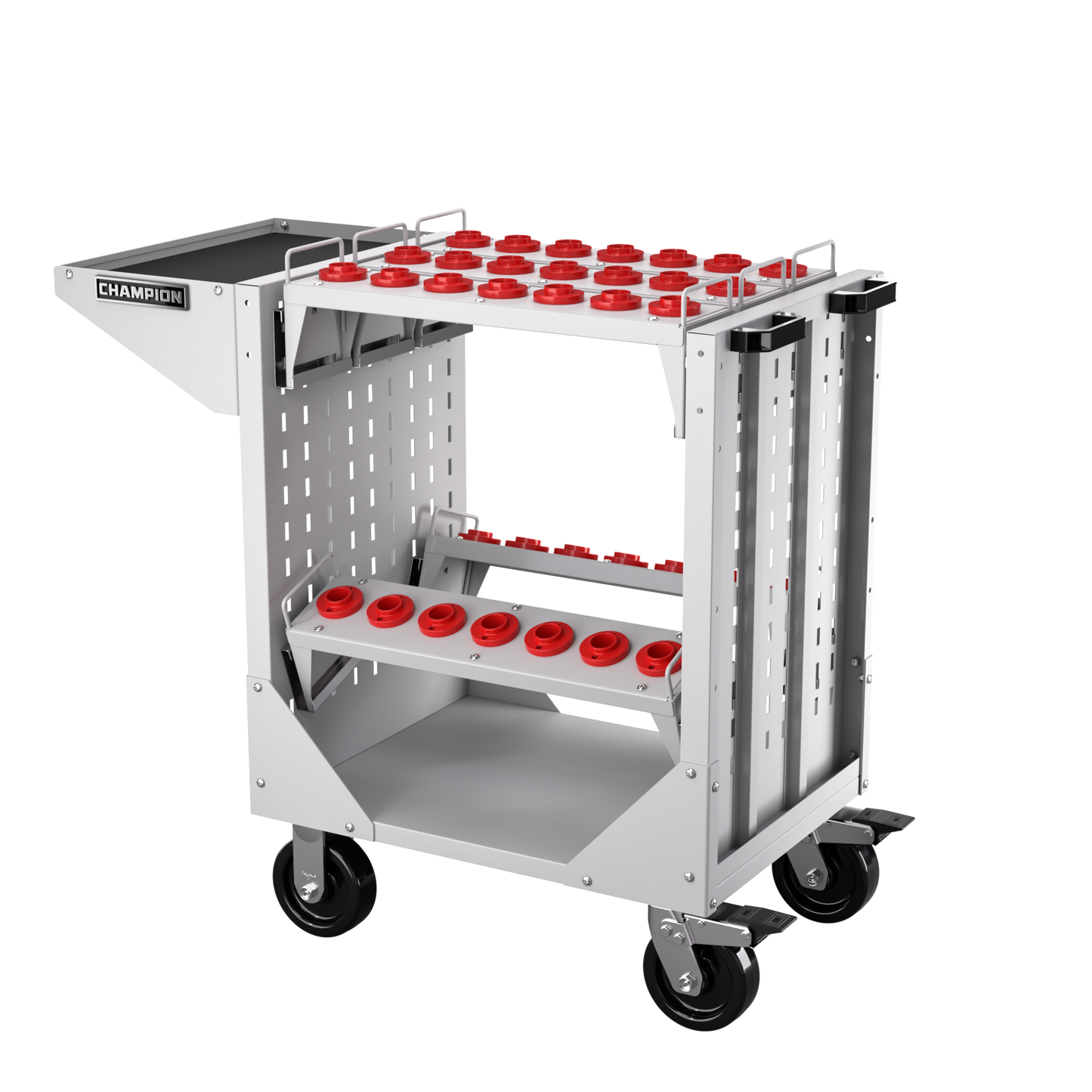 Champion Tool Storage NCTC30-LG CNC Transport Cart NCTC30 | 40"W x 36-3/4"H x 20-1/4"D, Light Gray