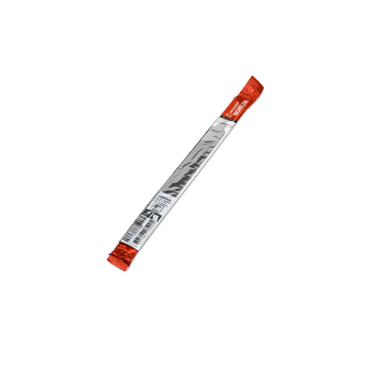 Nicholson 03599NN 8" Flat Double Cut Second File - Boxed