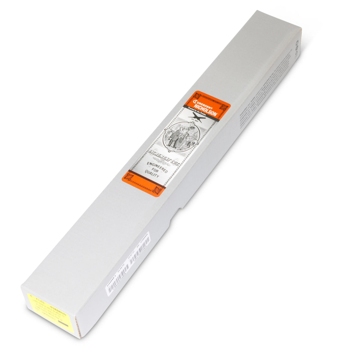 Nicholson 03698NN 10" Flat Double Cut Second File - Boxed