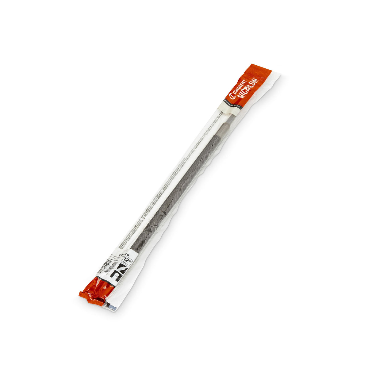 Nicholson 12166 12" Round Single Cut Second File