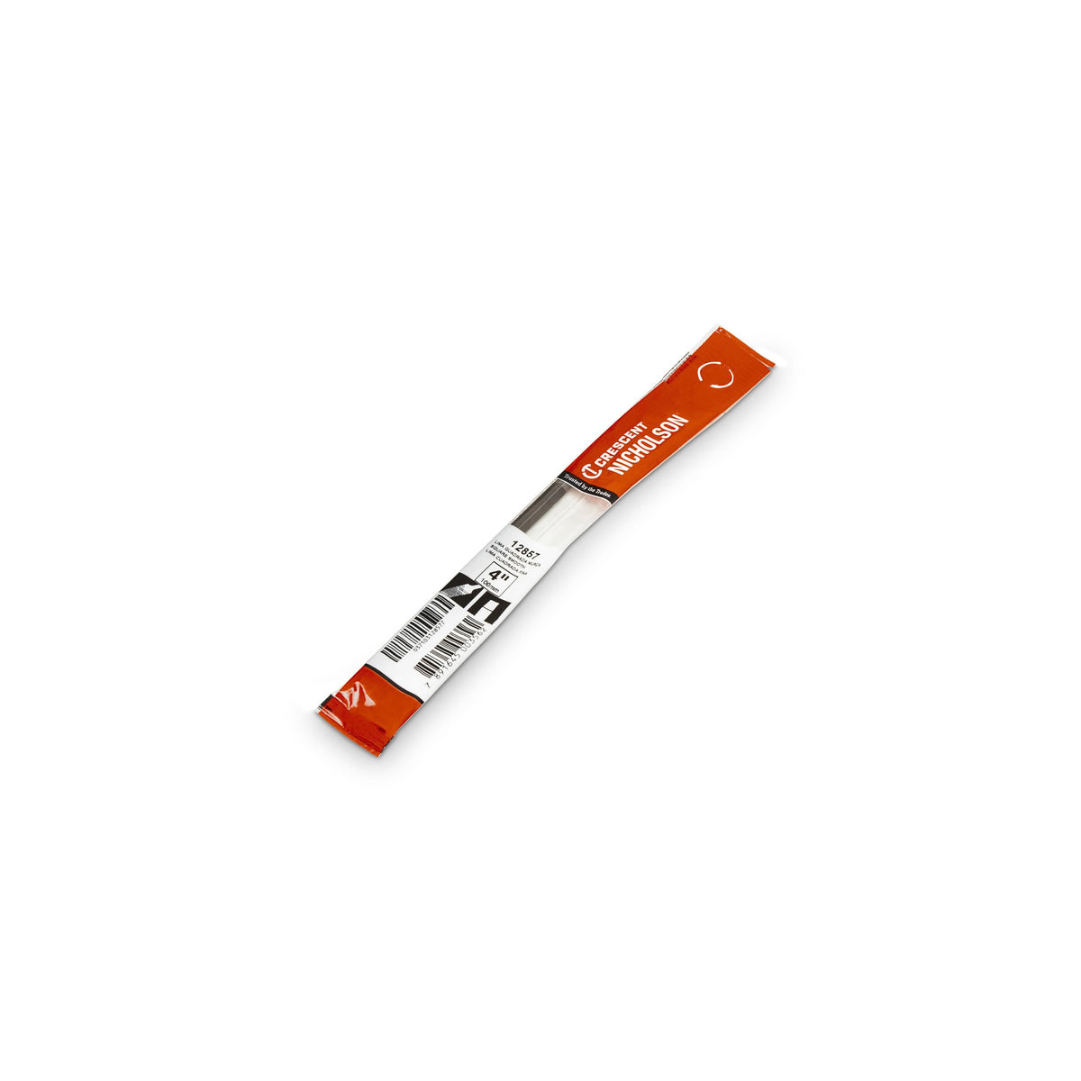 Nicholson 12857 4" Square Double Cut Smooth File