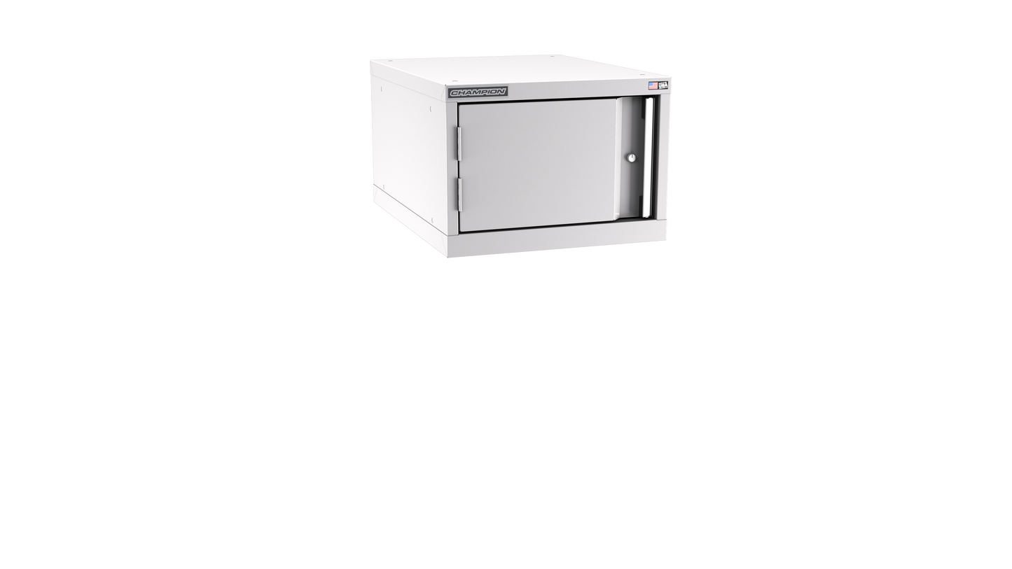 Champion Tool Storage NW600-FDIL-LG 1-Door Standard Depth Modular Cabinet NW600 | 22-3/16"W x 15-3/4"H x 28-1/2"D, Light Gray