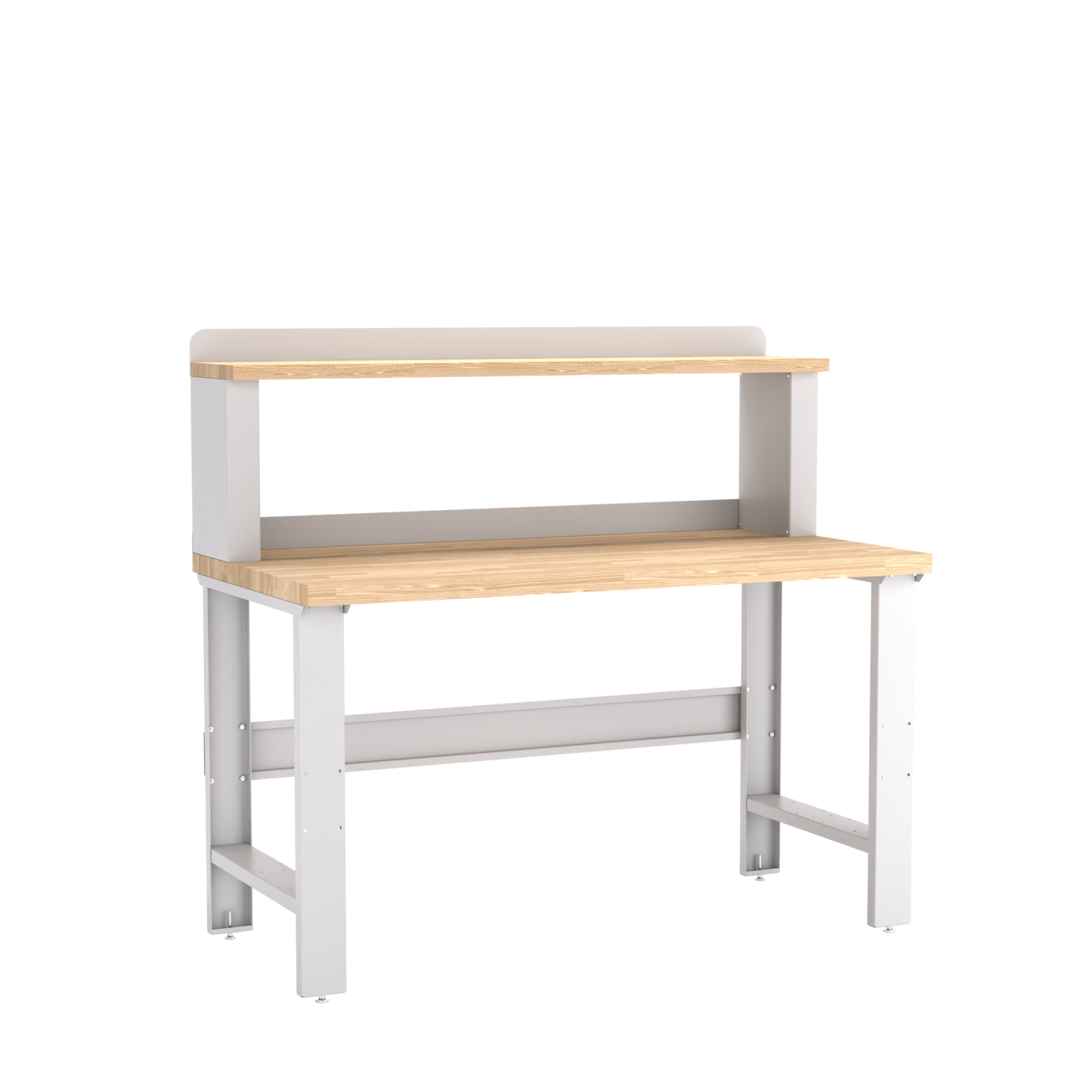 Champion Tool Storage WB001-B6030-LG Workbench, 12" Riser WB001 | 60"W x 35-1/4"H x 30"D, Light Gray