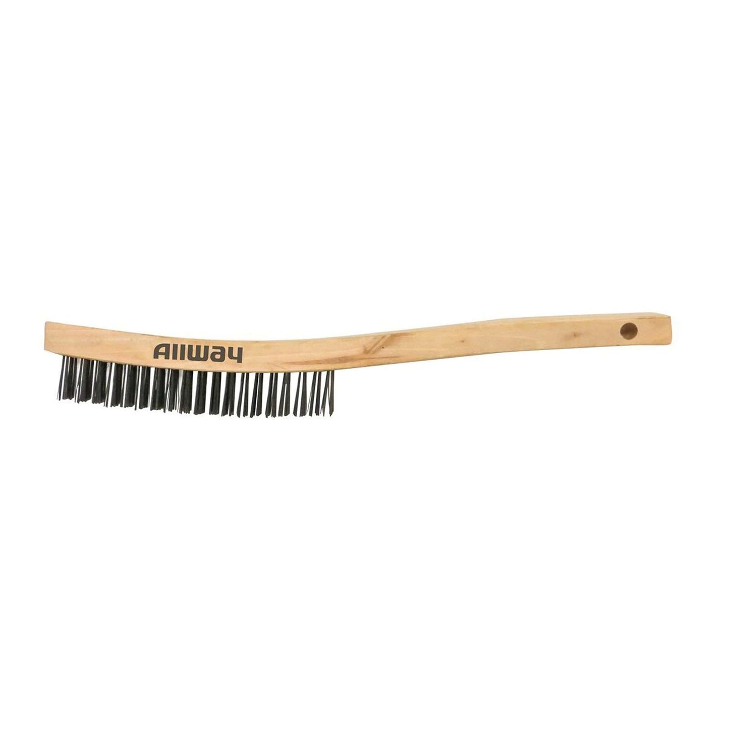 Allway WB319/SS Long Wood Handle Wire Brush