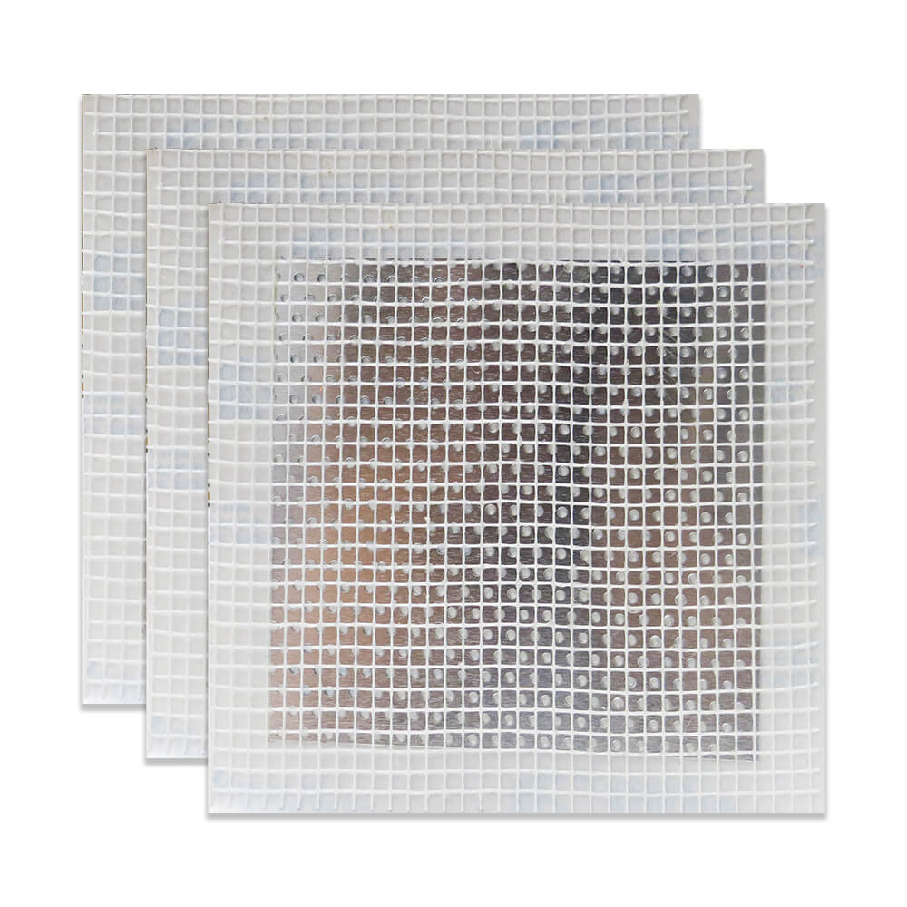 Allway WP4-3 4" x 4" Drywall Repair Patch, 3-Pack