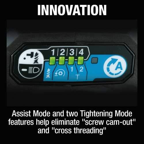 Makita XDT19Z 18V LXT® Lithium‑Ion Brushless Cordless Quick‑Shift Mode™ 4‑Speed Impact Driver, Tool Only