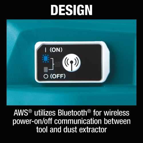 Makita XLS01ZX1 18V LXT® Lithium‑Ion Brushless Cordless 9" Drywall Sander, AWS® Capable, Tool Only
