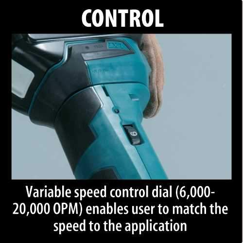 Makita XMT035 18V LXT® Lithium‑Ion Cordless Oscillating Multi‑Tool Kit (3.0Ah)