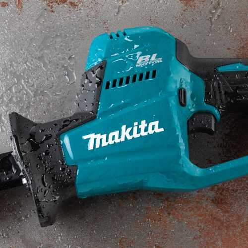 Makita XRJ08Z 18V LXT® Lithium‑Ion Brushless Cordless Compact One‑Handed Recipro Saw, Tool Only