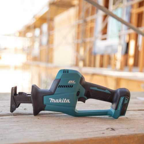 Makita XRJ08Z 18V LXT® Lithium‑Ion Brushless Cordless Compact One‑Handed Recipro Saw, Tool Only