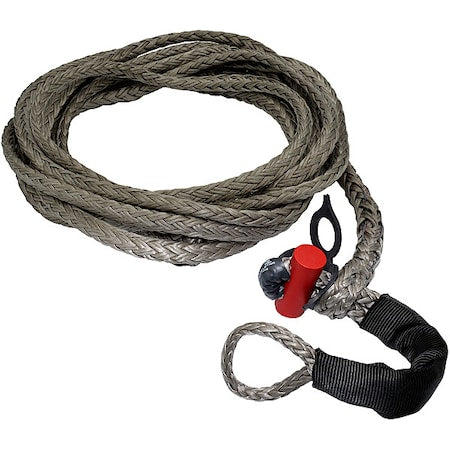 Fusion Tools 20-0500025 1/2" x 25' LockJaw Synthetic Winch Line w/ Integrated Shackle 10,700 lbs WLL