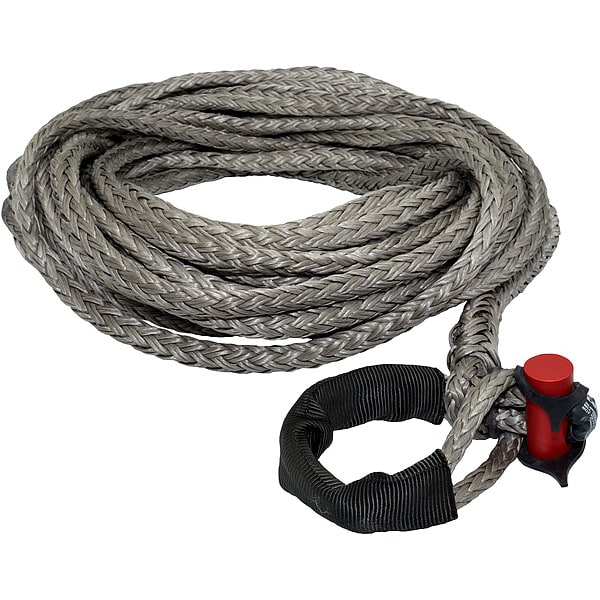Fusion Tools 20-0500075 1/2" x 75' LockJaw Synthetic Winch Line w/ Integrated Shackle 10,700 lbs WLL