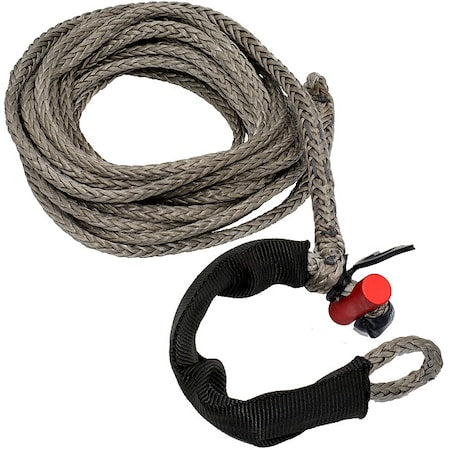 Fusion Tools 20-0313025 5/16" x 25' LockJaw Synthetic Winch Line w/ Integrated Shackle 4,400 lbs WLL