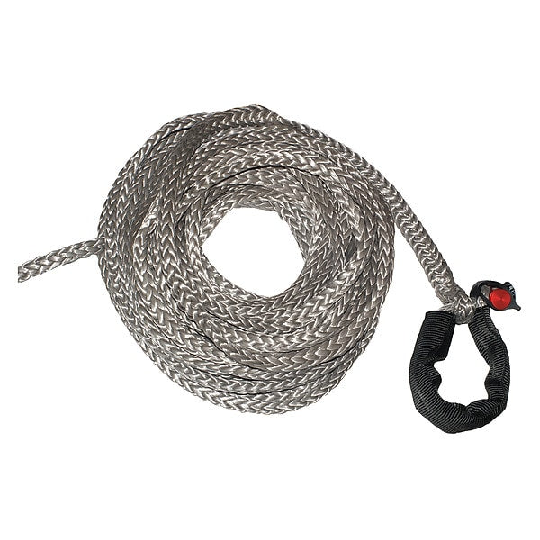 Fusion Tools 20-0375075 3/8" x 75' LockJaw Synthetic Winch Line w/ Integrated Shackle 6,600 lbs WLL