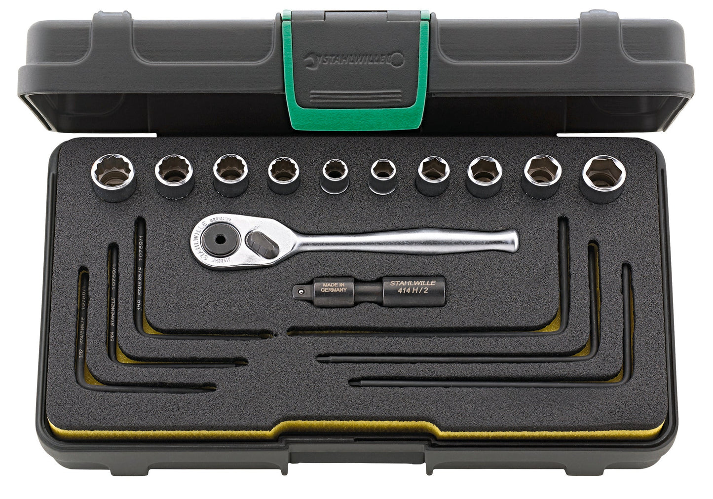 Stahlwille 96016304 40A/40AD/16/2 Hi-Lok Socket Set