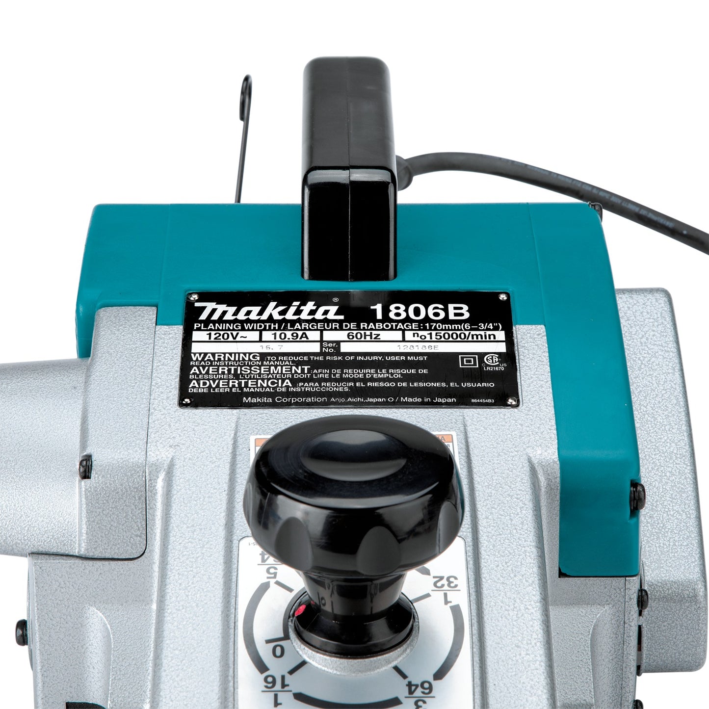 Makita 1912B 4‑3/8" Planer