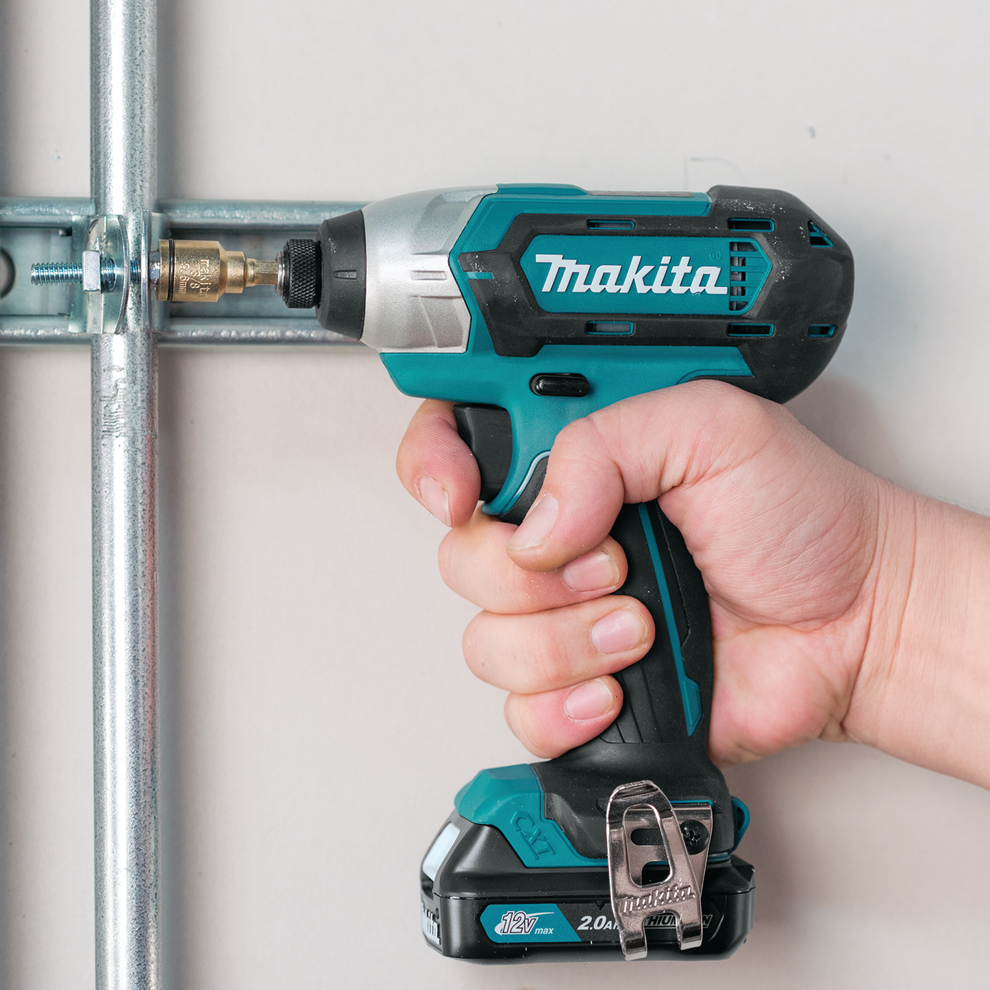 Makita DT03R1 12V max CXT® Lithium‑Ion Cordless Impact Driver Kit (2.0Ah)