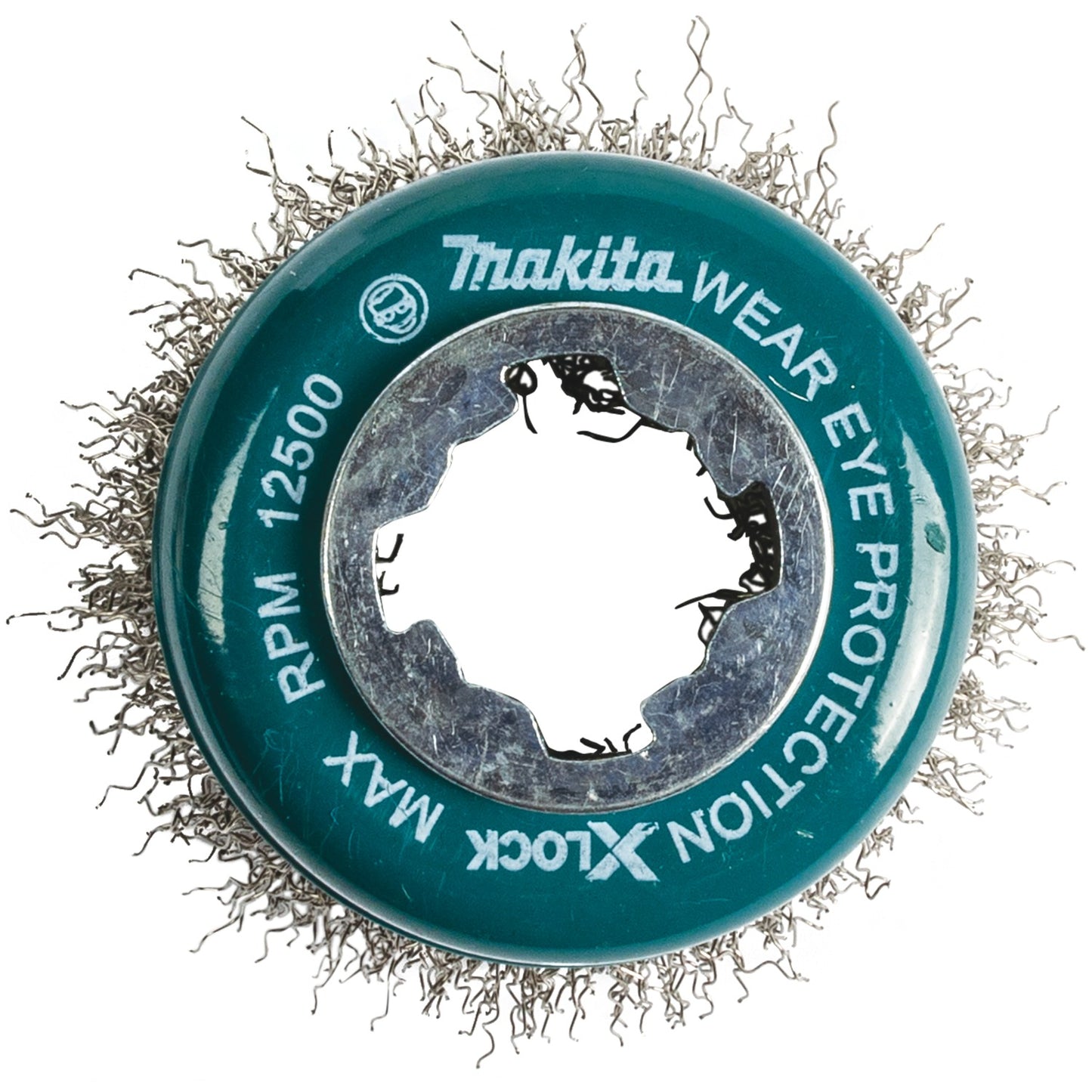Makita D-72584 X‑LOCK 3" Stainless Steel Crimped Wire Cup Brush