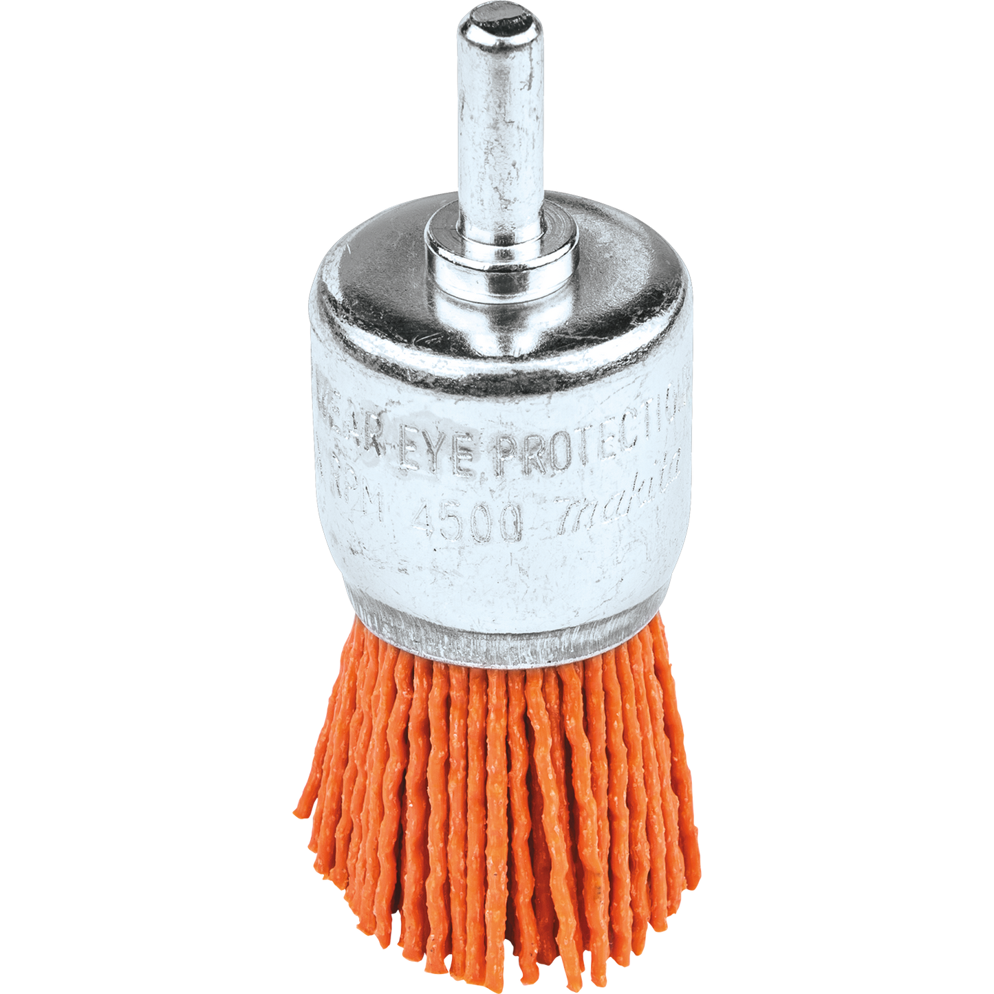 Makita D-70708 1‑1/4" Nylon End Brush, Coarse, 80 Grit
