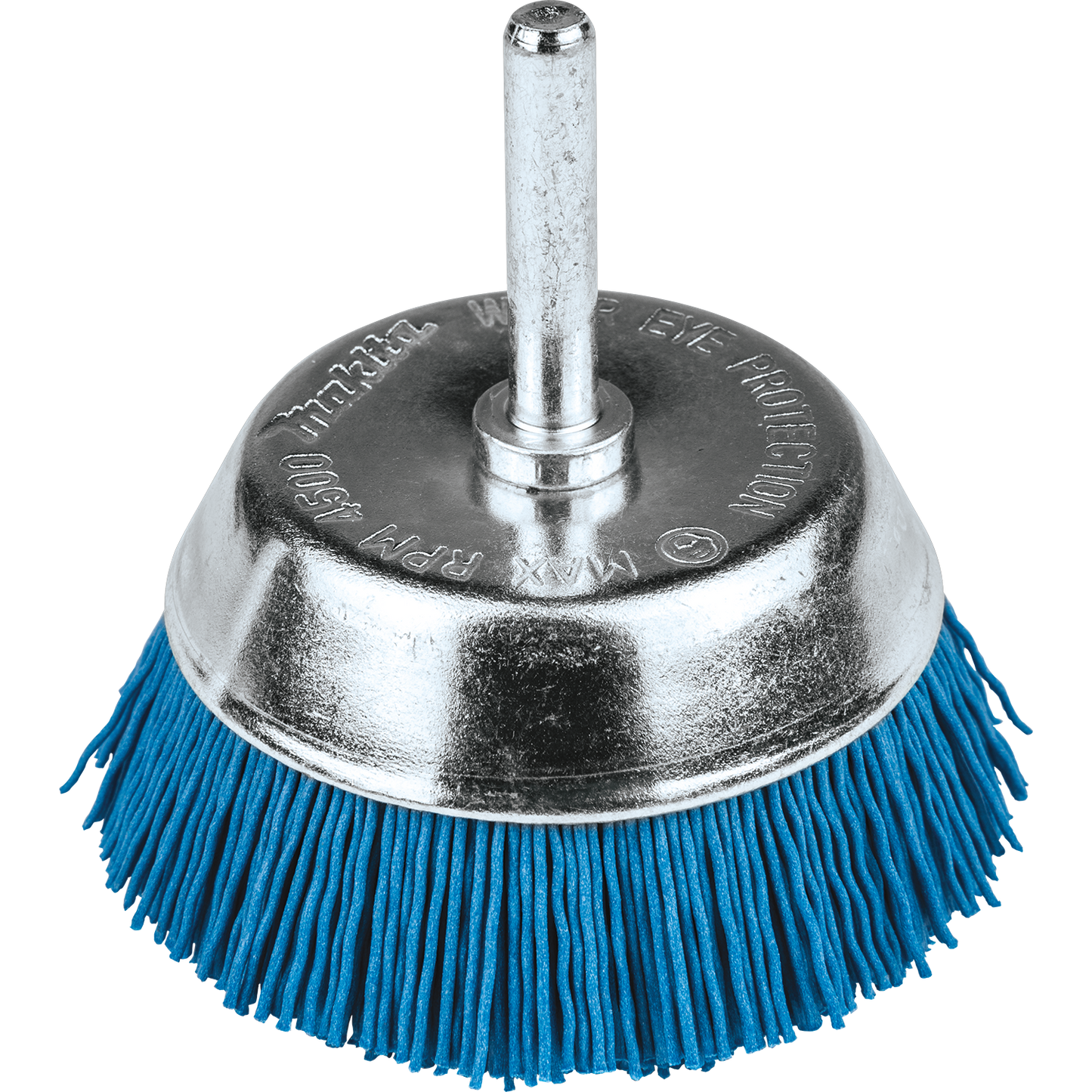Makita D-70518 2‑1/2" Nylon Cup Brush, Fine, 240 Grit