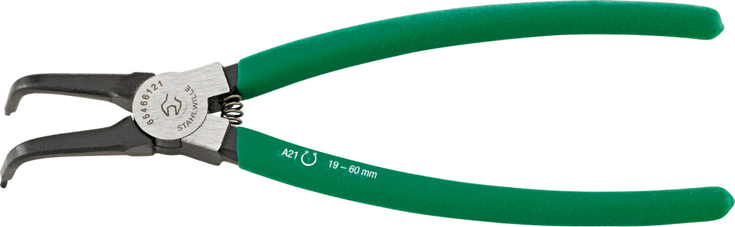 Stahlwille 65466121 6546 SICHERUNGSRINGZANGE 90° POL., KST-UEBERZUG A 21 Circlip Pliers For External Circlips