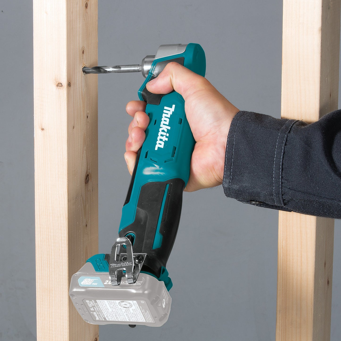 Makita AD03Z 12V max CXT® Lithium‑Ion Cordless 3/8" Right Angle Drill, Tool Only