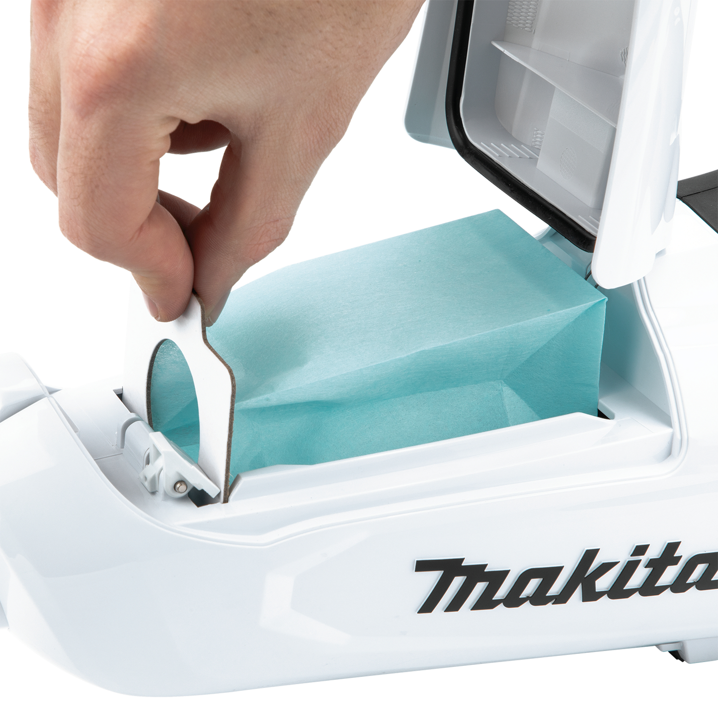 Makita XLC05R1WX4 18V LXT® Lithium‑ion Compact Brushless Cordless 3‑Speed Vacuum Kit, w/ Push Button and Dust Bag (2.0Ah)