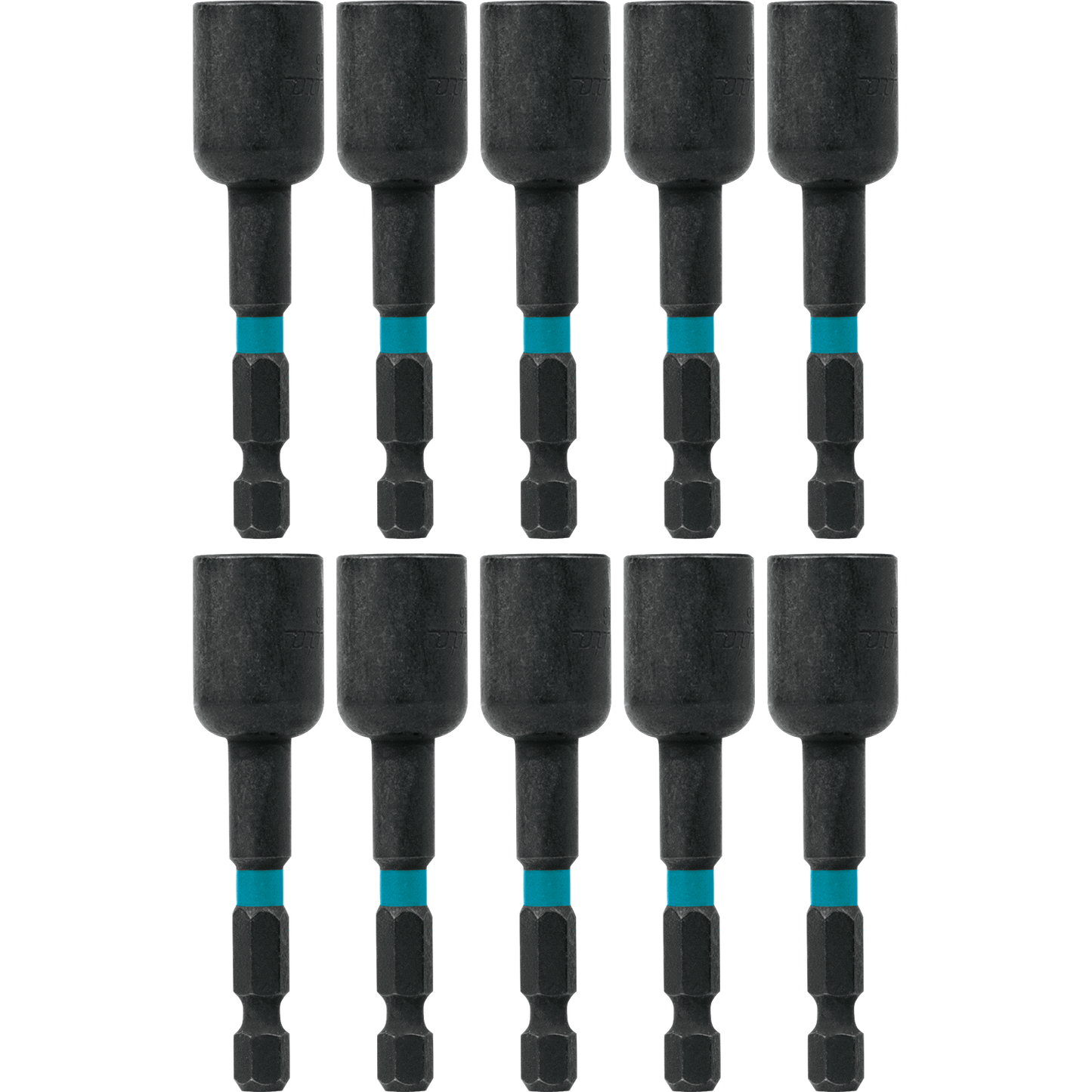 Makita A-99493 ImpactX™ 7/16″ x 2‑9/16″ Magnetic Nut Driver, 10/pk, Bulk