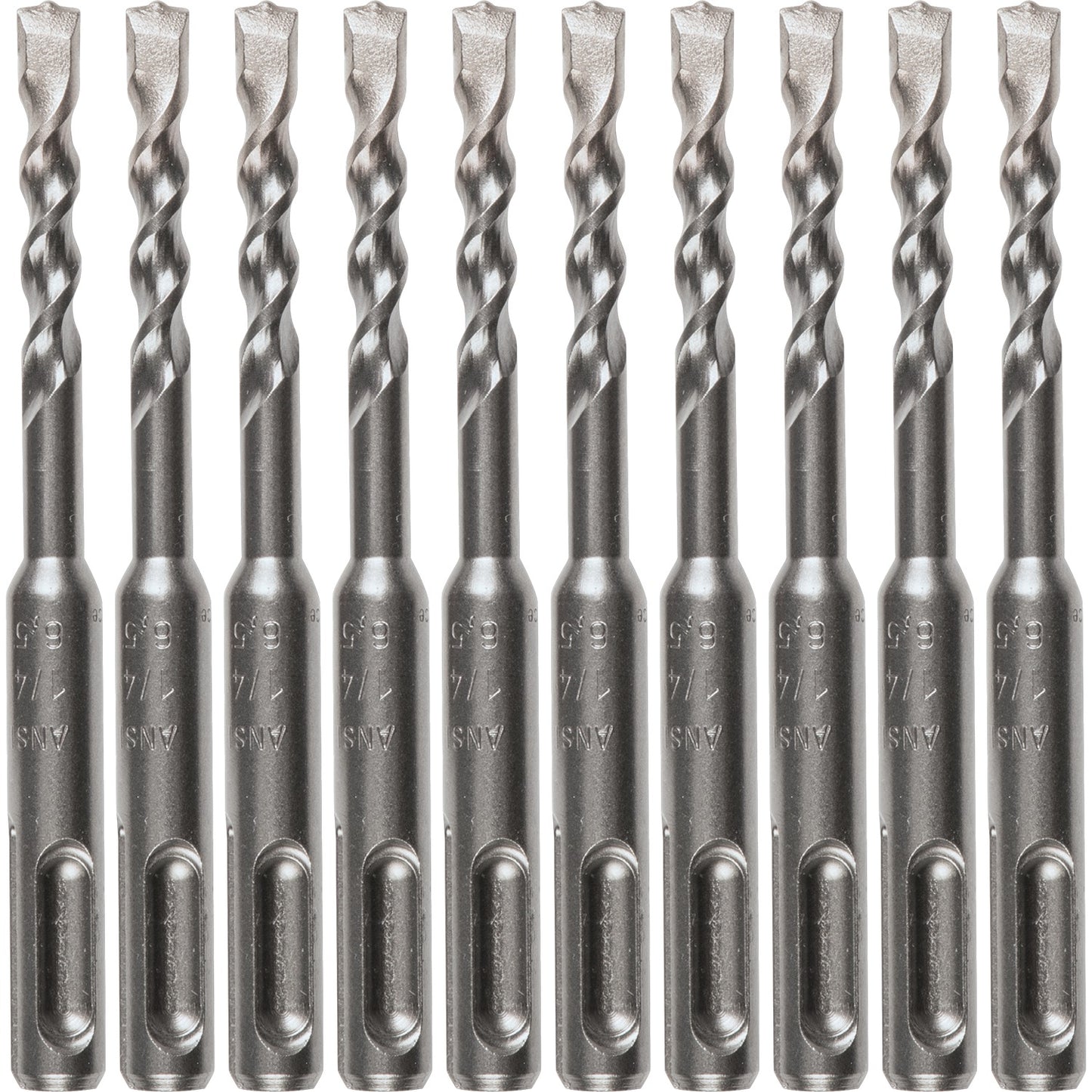 Makita B-60888 1/4" x 4" SDS‑PLUS Bit, 2‑Cutter, 10/pk