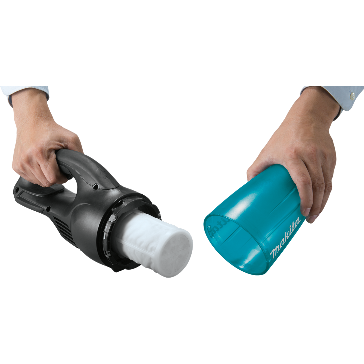 Makita XLC02ZB 18V LXT® Lithium‑ion Compact Cordless Vacuum, Tool Only