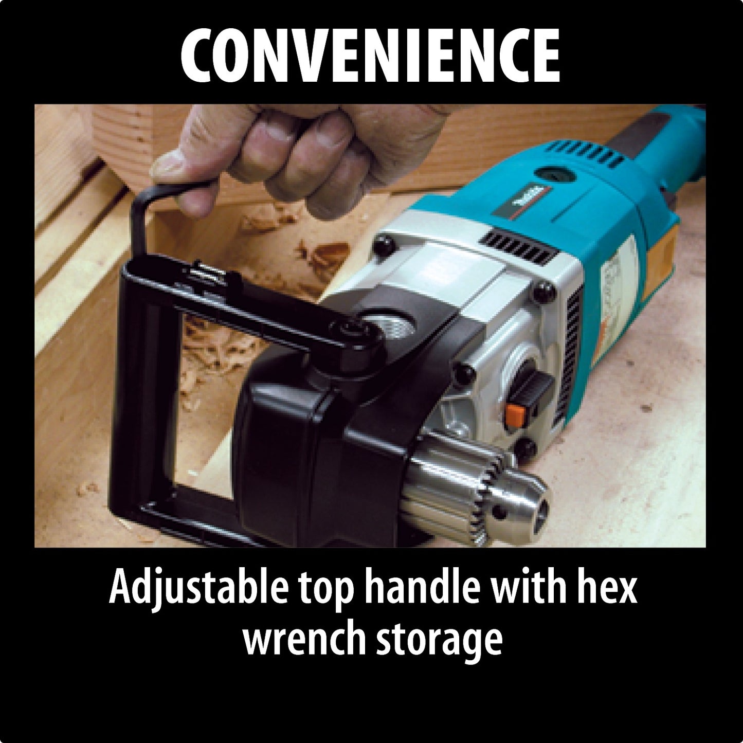 Makita DA4031 1/2" Angle Drill, 2‑Speed, Reversible