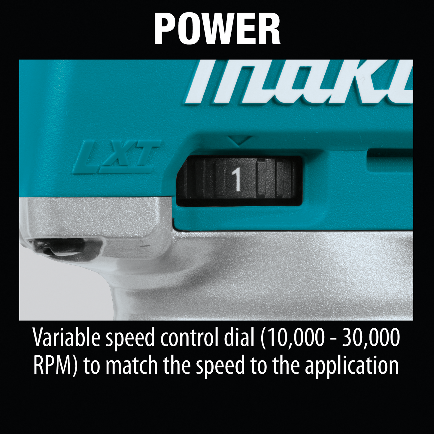 Makita XTR01Z 18V LXT® Lithium‑Ion Brushless Cordless Compact Router, Tool Only