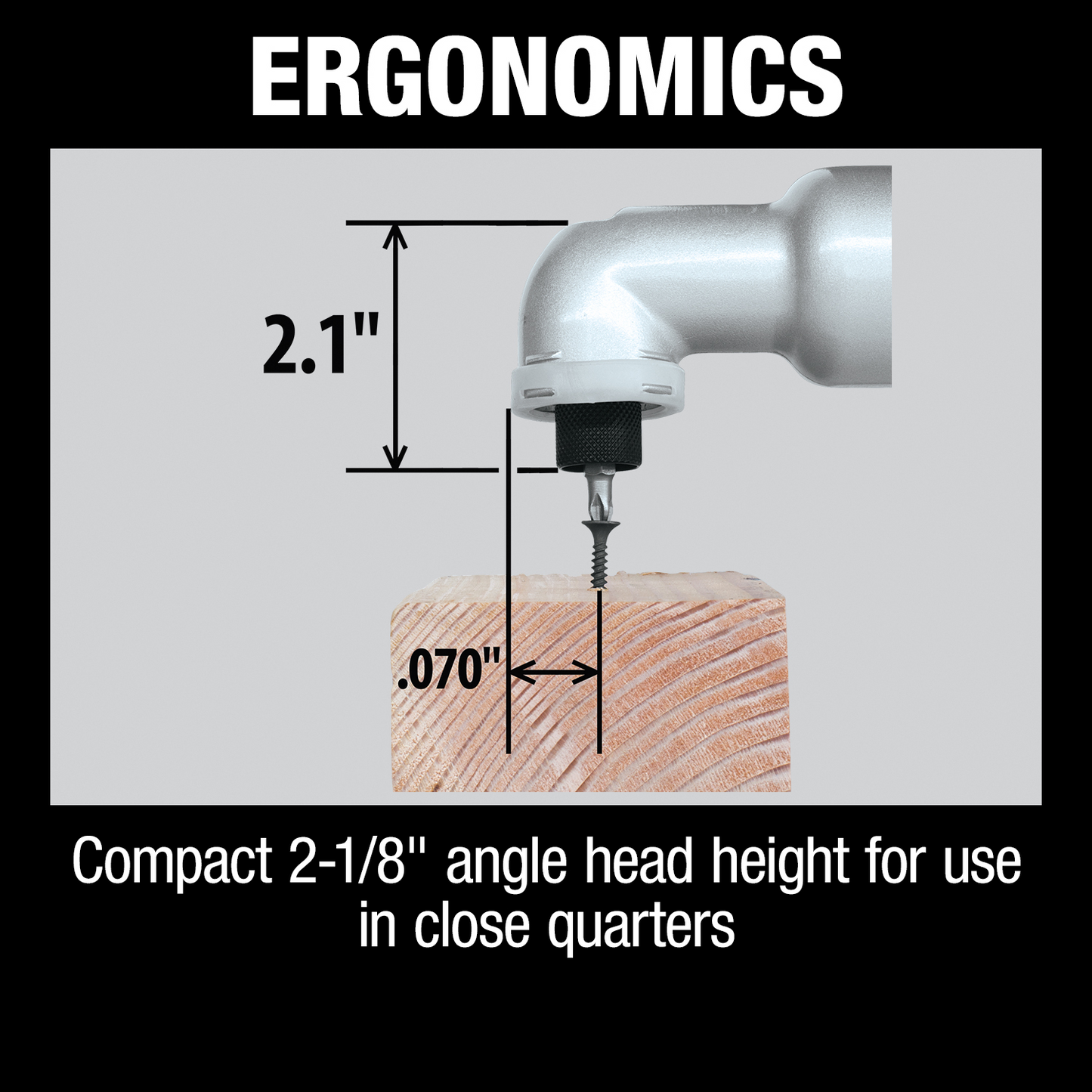 Makita XLT01Z 18V LXT® Lithium‑Ion Cordless Angle Impact Driver, Tool Only