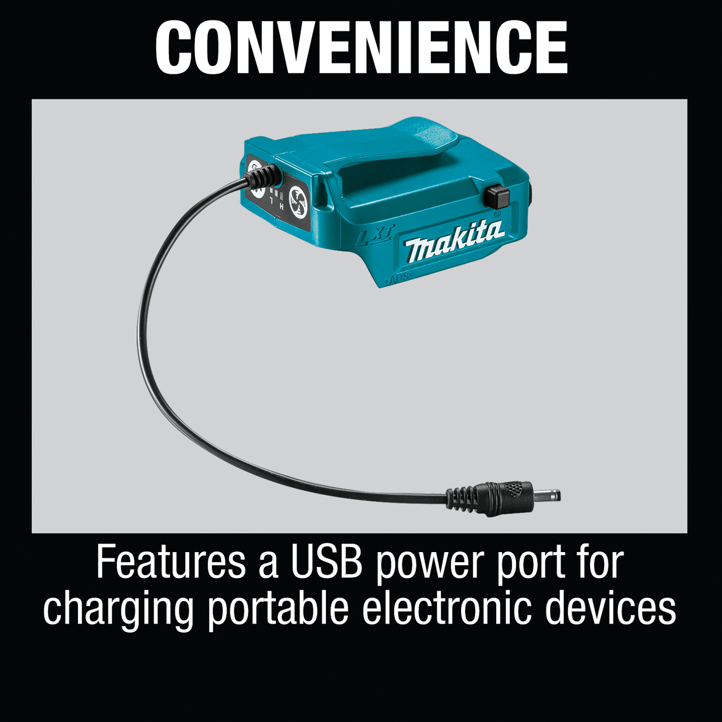 Makita DFJ304ZM 18V LXT® Lithium‑Ion Cordless Cotton Fan Jacket, Jacket Only (M)
