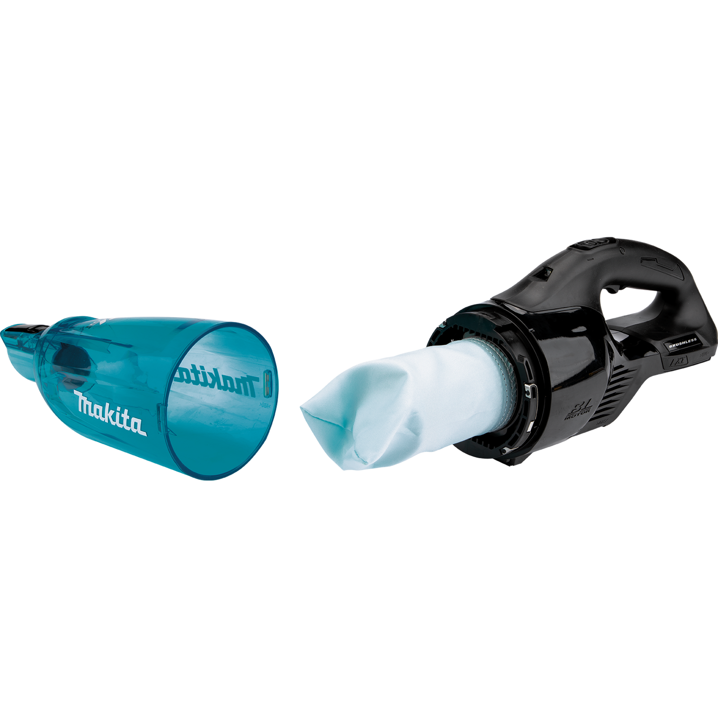 Makita XLC03ZBX4 18V LXT® Lithium‑Ion Brushless Compact Cordless Vacuum, Trigger w/ Lock, Tool Only