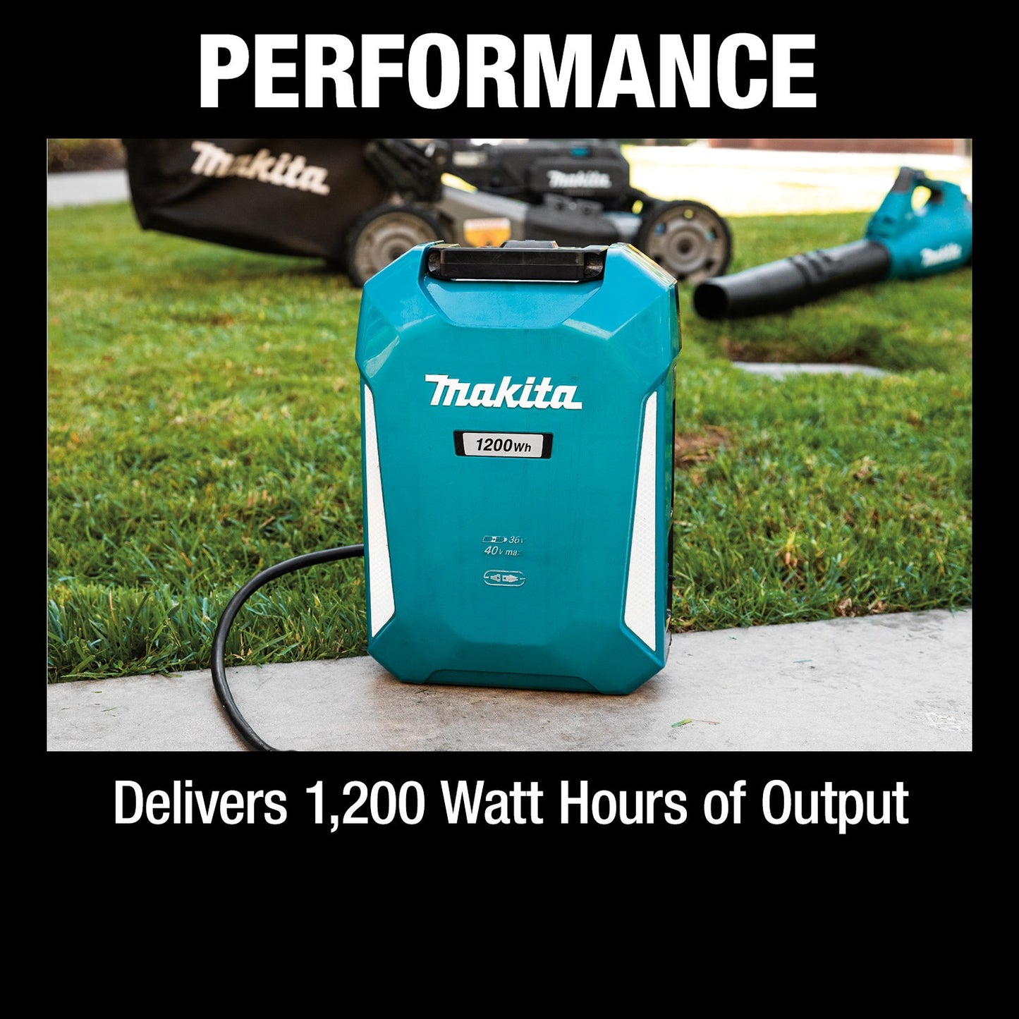 Makita PDC1200A01 ConnectX™ 1,200Wh Portable Backpack Power Supply