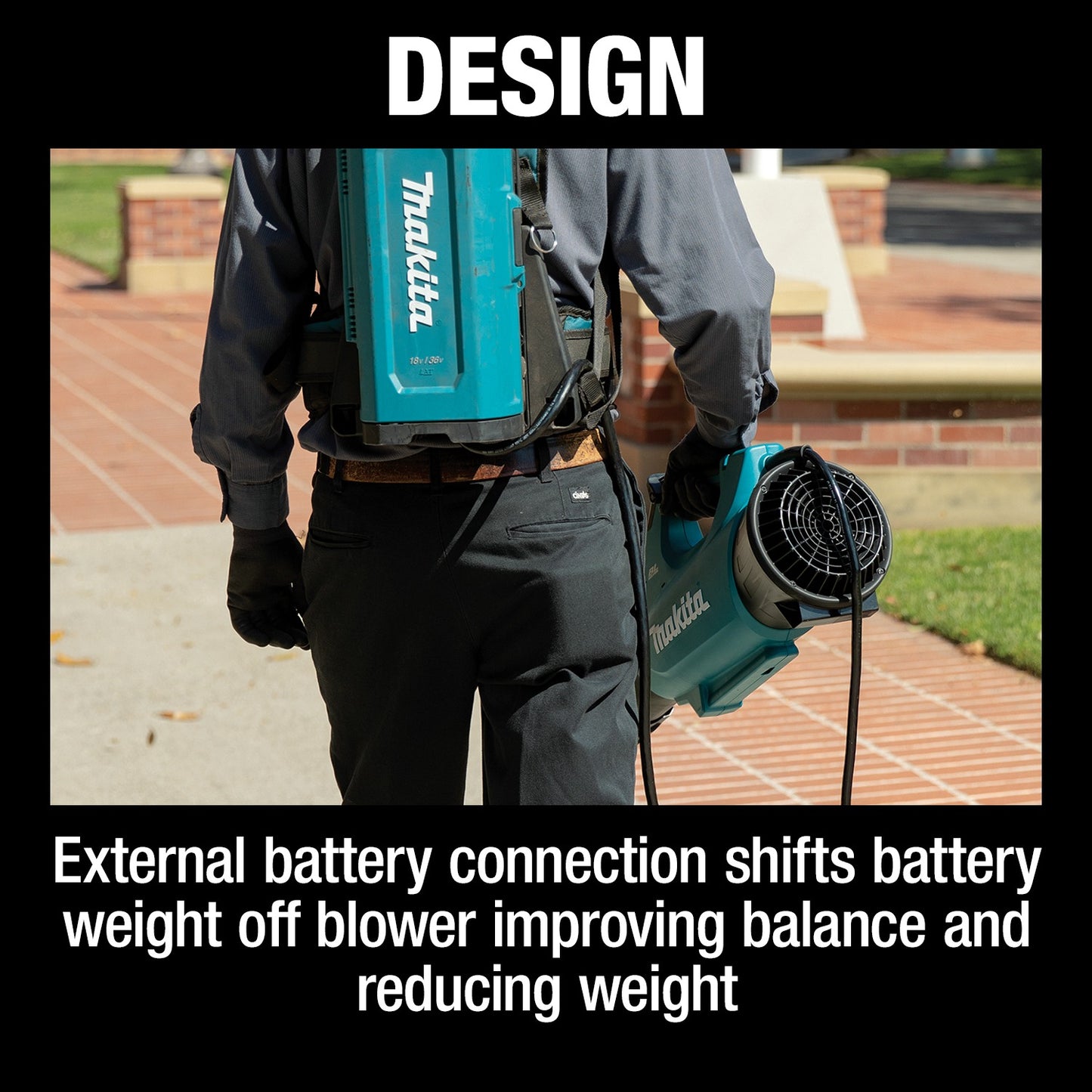 Makita CBU01Z 40V max ConnectX™ Brushless Blower, Tool Only